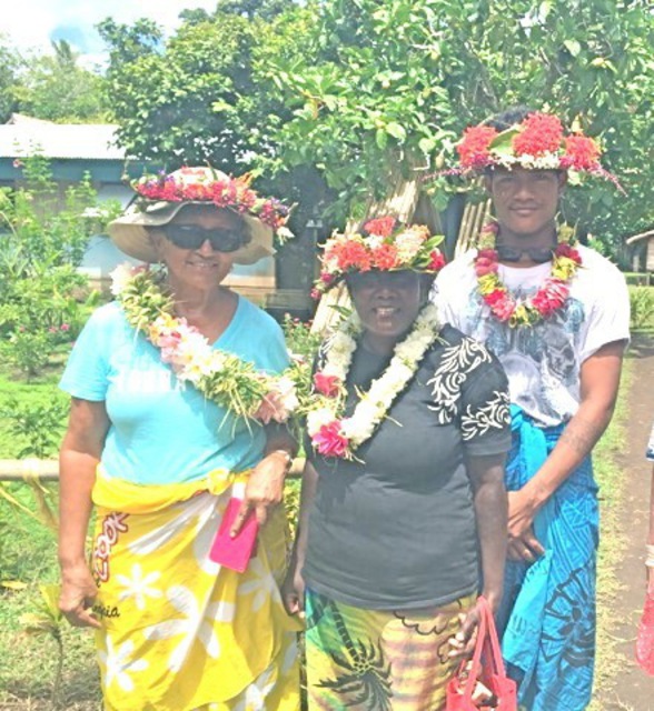 Adimaimalaga Tafunai, Esther Suti Tali and Telea Amituanai